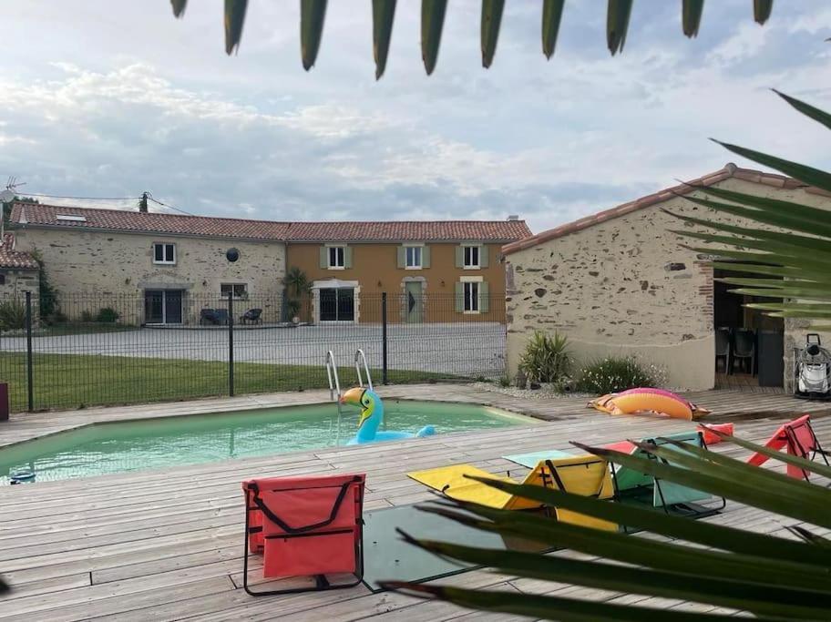Gite La Vie En Couleur 14 Personnes Saint-Paul-en-Gâtine Zewnętrze zdjęcie