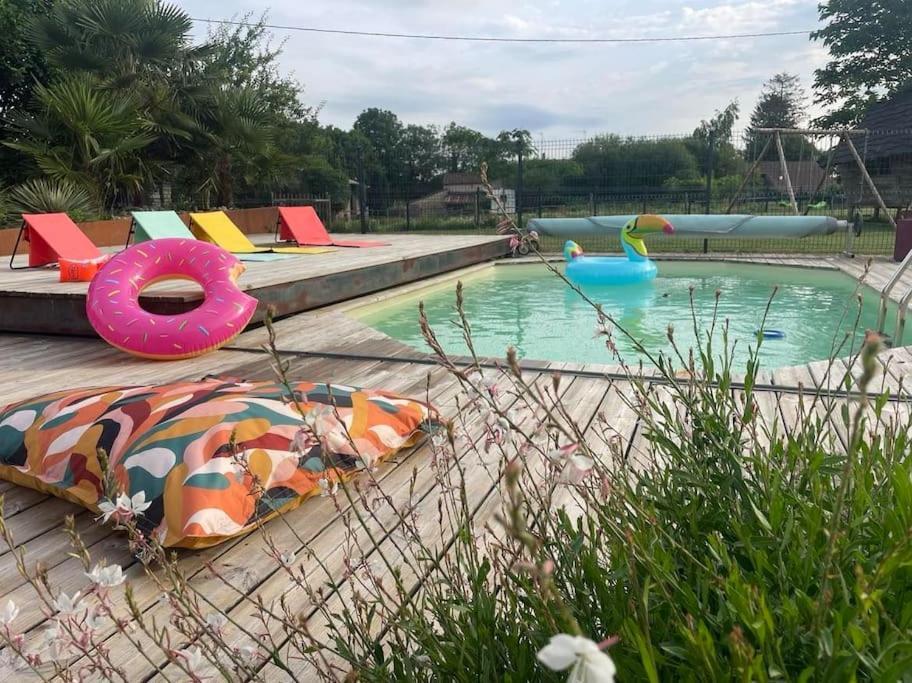 Gite La Vie En Couleur 14 Personnes Saint-Paul-en-Gâtine Zewnętrze zdjęcie